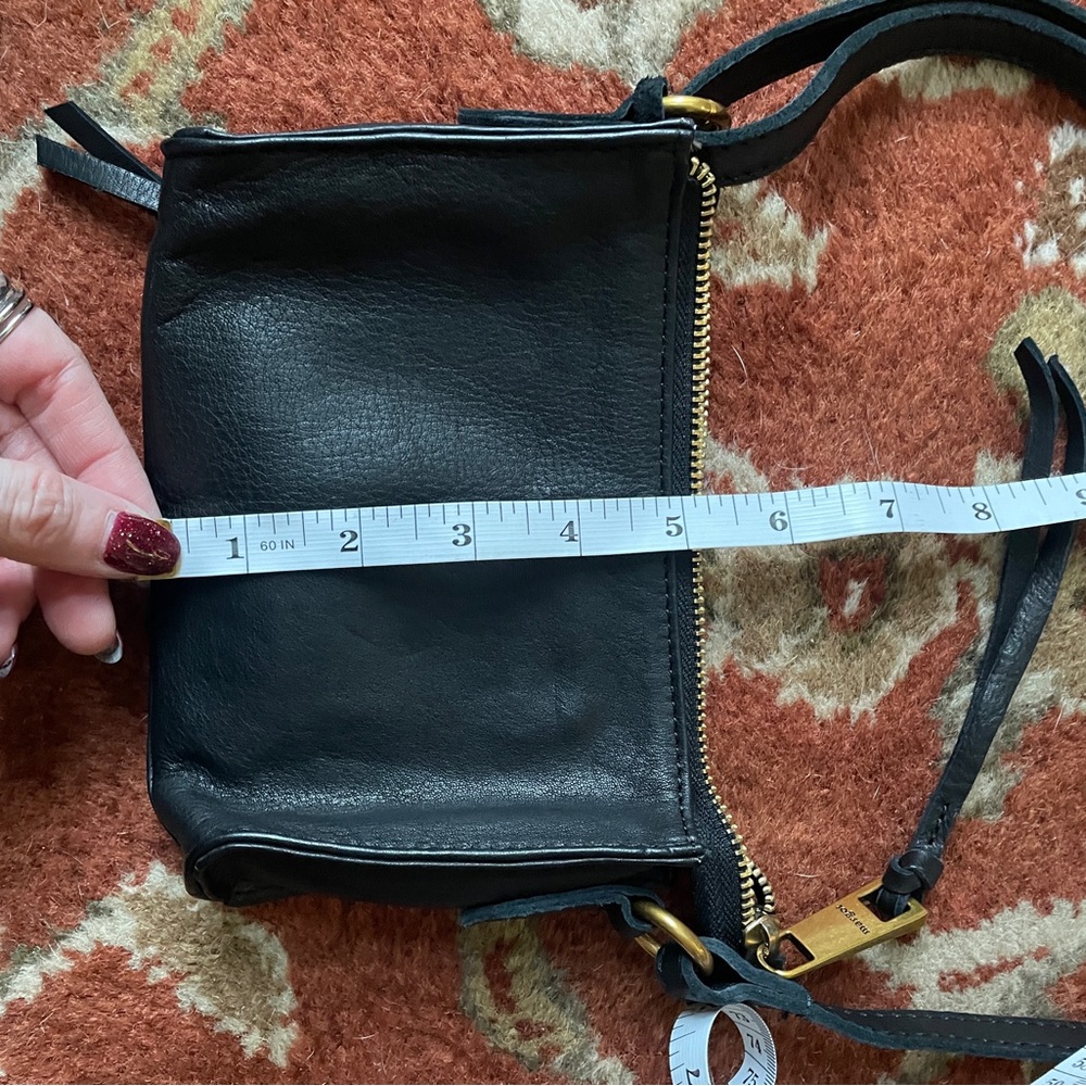 Margot New York Aiden Black Crossbody Wallet Bag - Picture 8 of 8